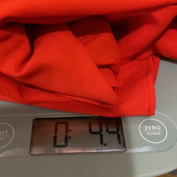 Skies are Blue Long Sleeve Satin Shirt Womens XS Open Back Romantic Career - Picture 12 of 12